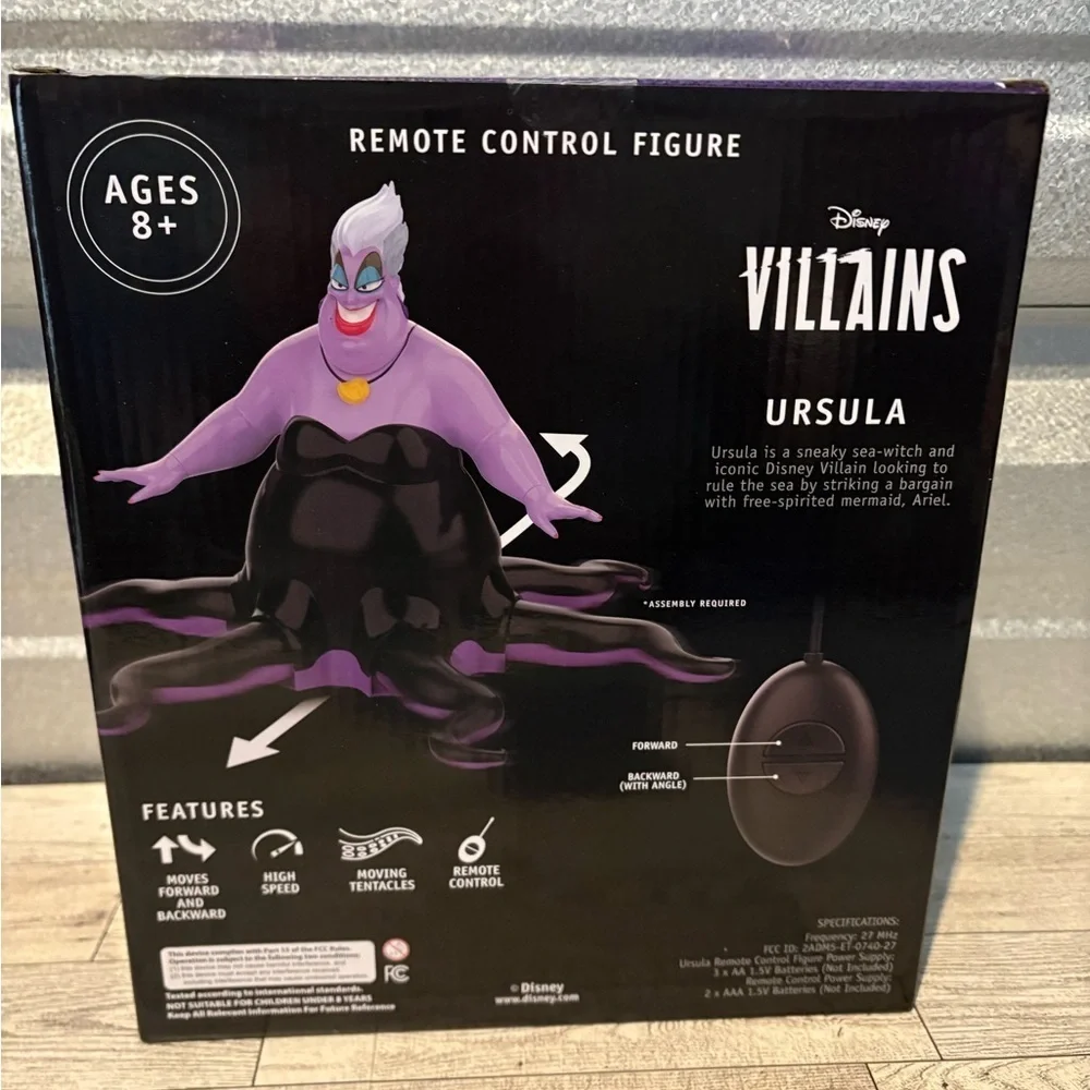 Disney Villains Ursula Purple Remote Control Toy